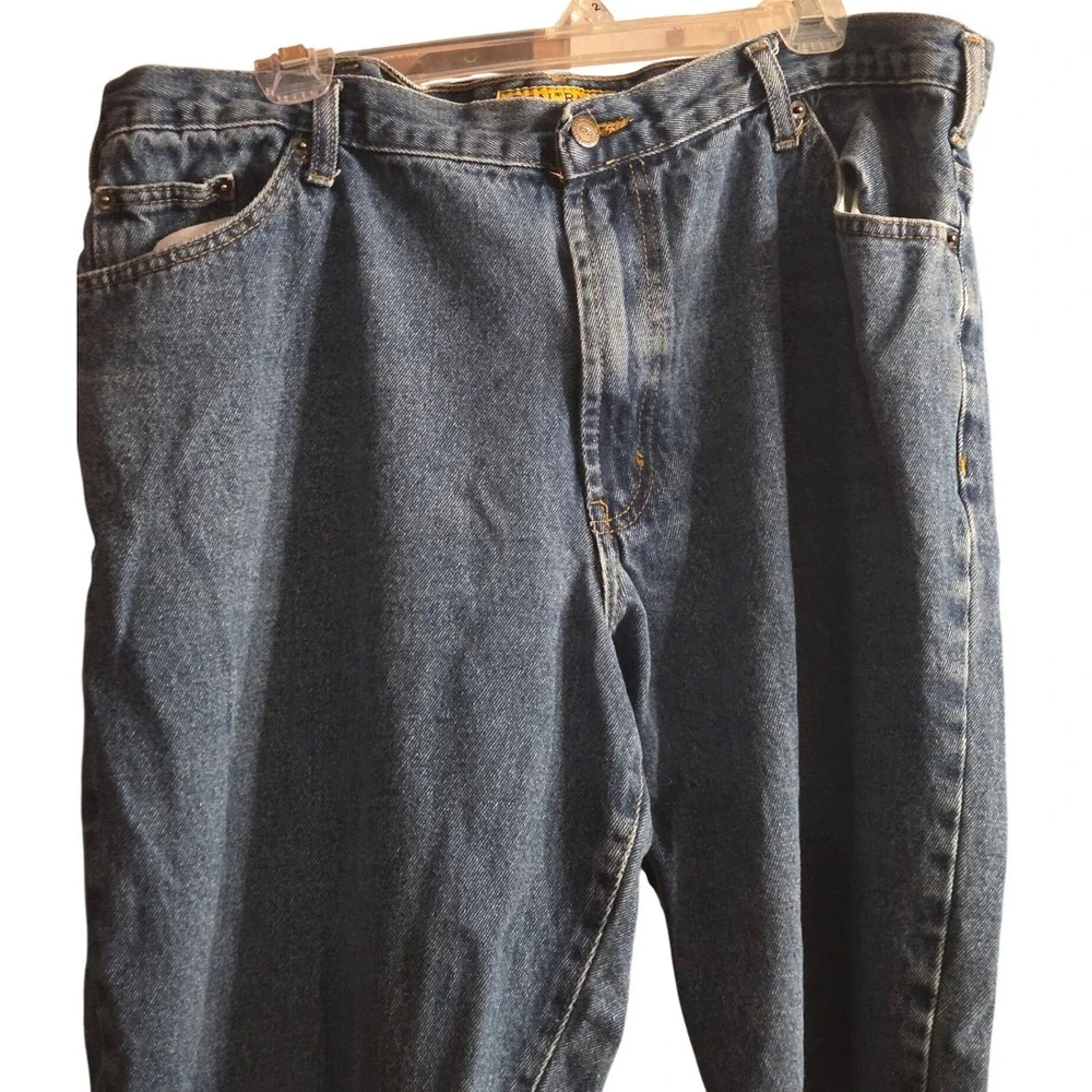Lot 2 Real Ranch Relaxed Fit Jeans Mens 40x32, 34 Workwear Atwoods Western